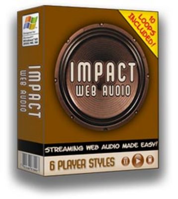 Product picture Impact web audio with Master Resale Rights