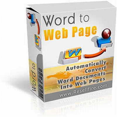 Product picture *NEW!* Word To Web Page - Master Resale Rights 