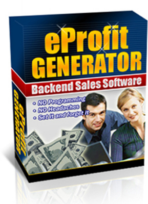 Product picture EProfit Generator with Master Resale Rights