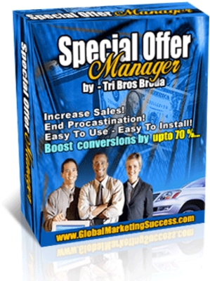 Product picture Special Offer Manager with Master Resale Rights