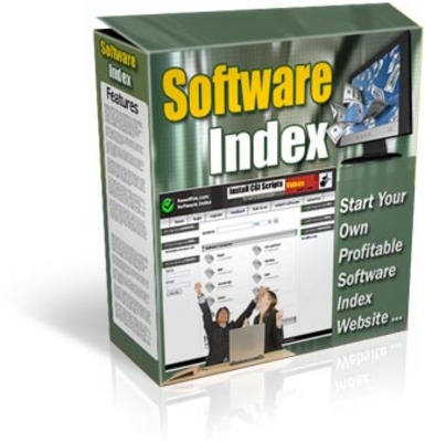 Product picture Software Index Website Script, With Master Resale Rights