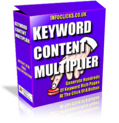 Product picture Keyword Content Multiplier With Master Resale Rights