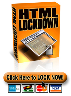 Product picture HTML Lockdown With Private Labels Rights + Master Resale Rights